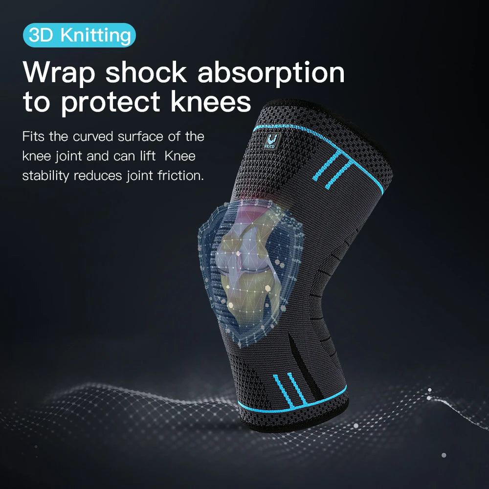 Non-Slip Breathable Knee Pads for Men and Women For Running, Basketball and Hiking