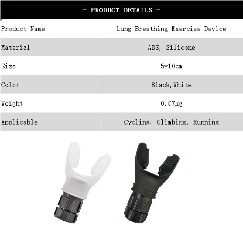 Breathing Trainer Respirator Optimized For Endurance and Hard-Work