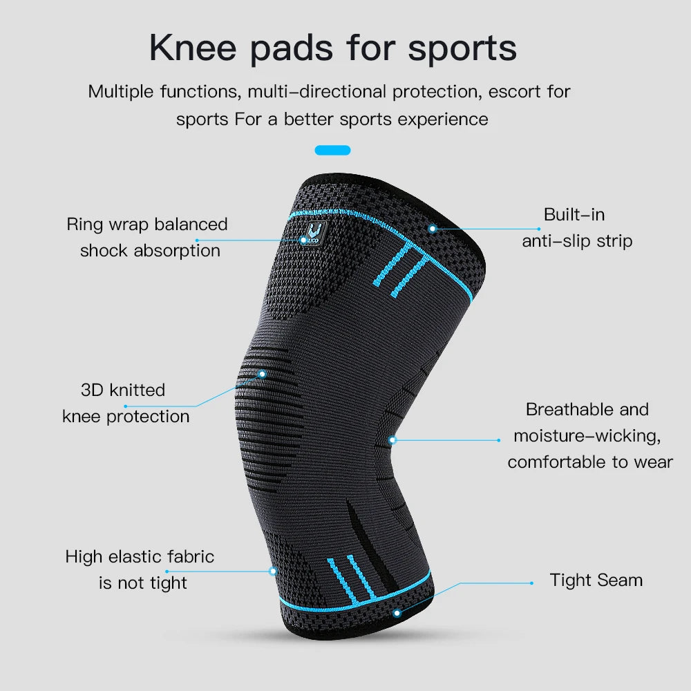 Non-Slip Breathable Knee Pads for Men and Women For Running, Basketball and Hiking